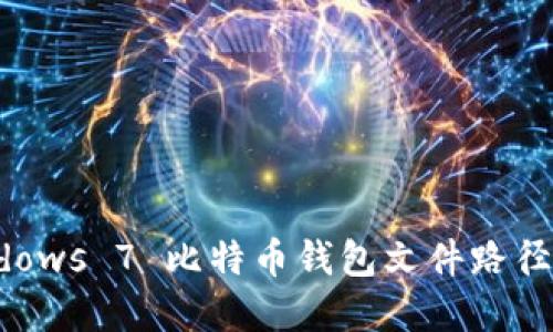 Windows 7 比特币钱包文件路径详解