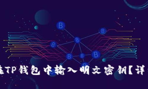如何在TP钱包中输入明文密钥？详细指南